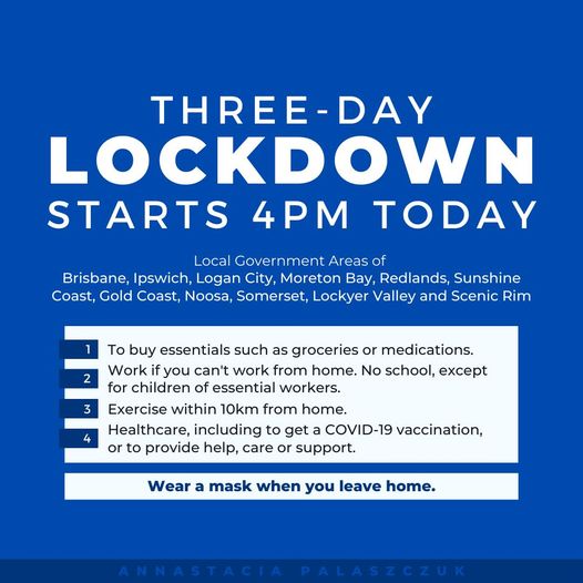 Stay safe everyone 

From 4pm today 11 South-East Queensland local government ar…