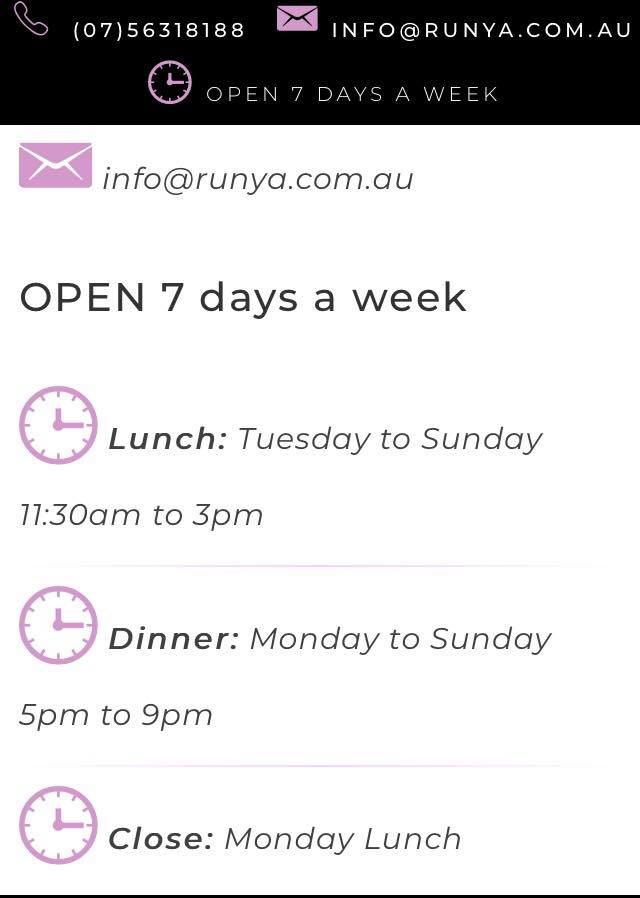 Please be advised of our New Trading hour effective 28 September 2018. Lunch 11:…