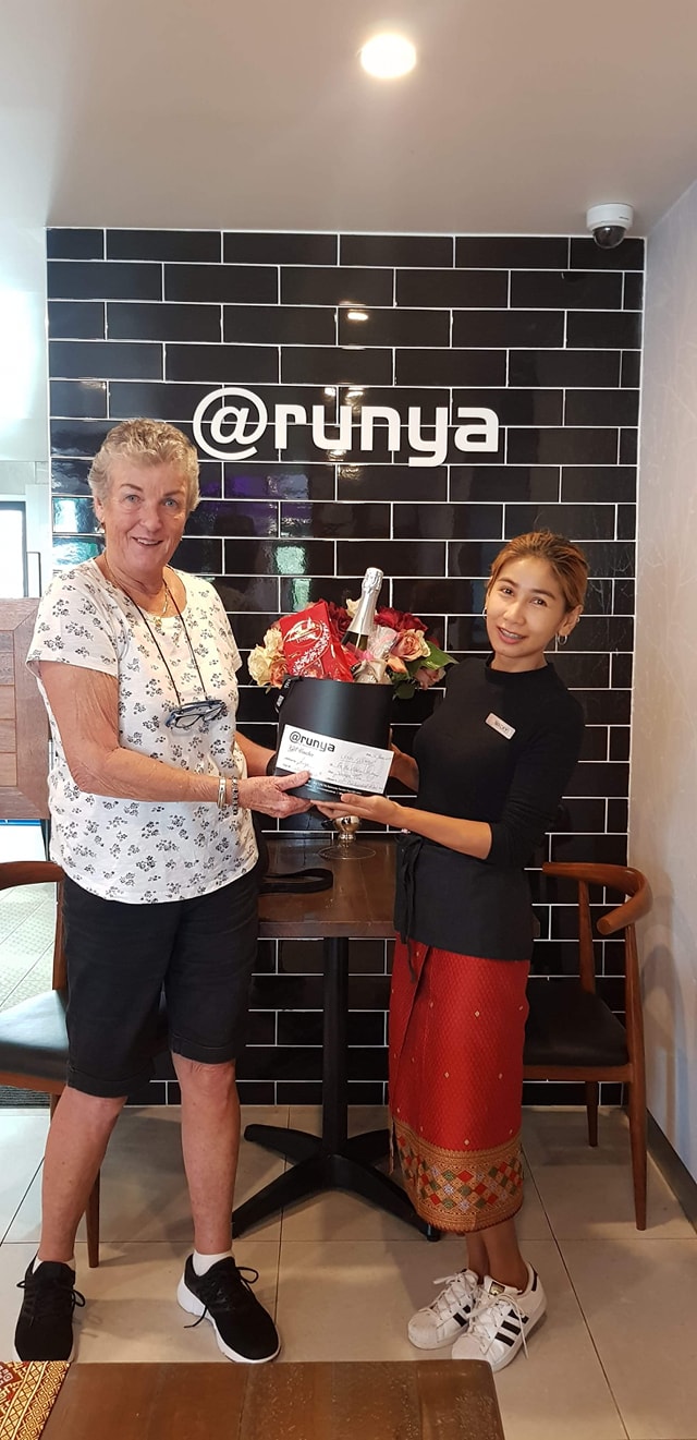 Our Mothers Day winner! :)
 Thank you Lyn.
 Arunya.com.au